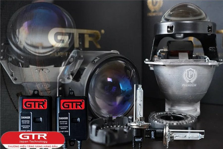 Bi xenon GTR tăng sáng 180% - BH 5 năm
