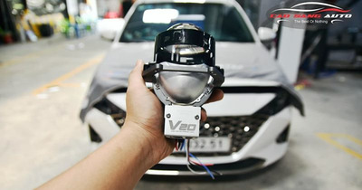 Độ đèn Bi Led X-Light V20 NEW cho xe Hyundai Accent