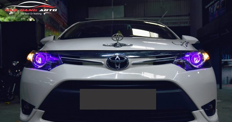 Độ đèn Bi Led X-Light V30 Ultra cho xe Vios - Tăng sáng hiệu quả