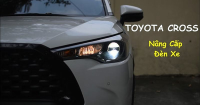 Độ đèn led cho Toyota Cross 1.8 g: Những kiểu mới đẹp nhất hiện nay