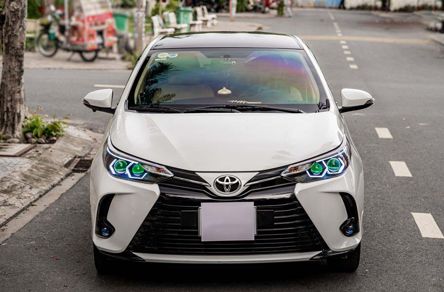Độ đèn xe Toyota Vios - Thách thức mùa mưa với bộ ba hoàn hảo