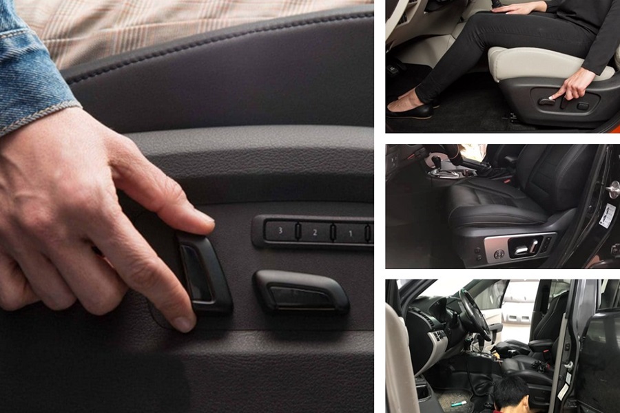 Ghế chỉnh điện Kia Carens