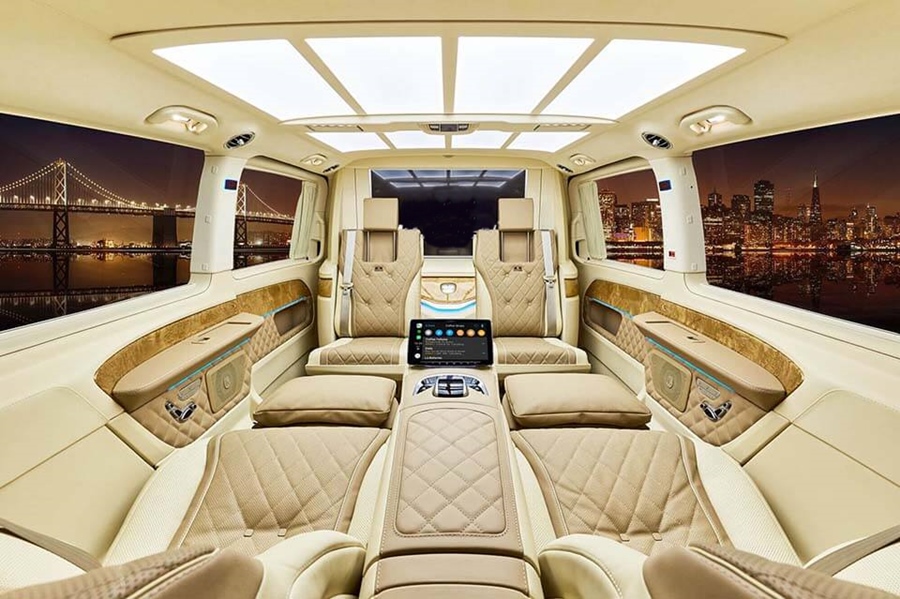 Độ ghế xe ô tô Limousine đẹp giá tốt nhất