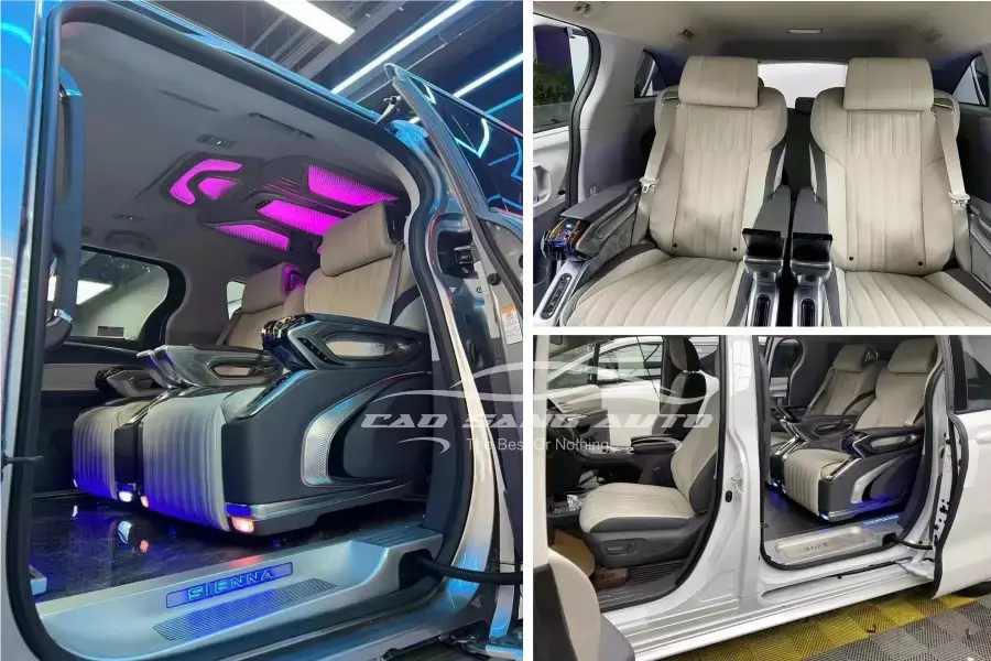 Độ Limousine xe Kia Carnival