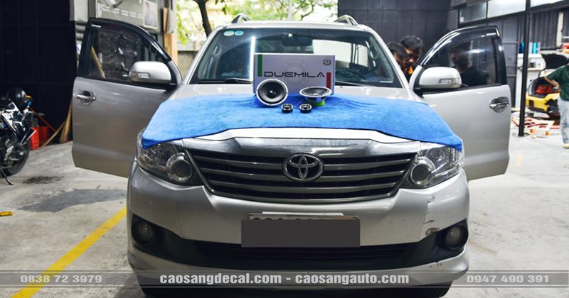 FORTUNER - Nâng cấp loa 2 WAY ESB 2.6K2 siêu xịn - siêu chất