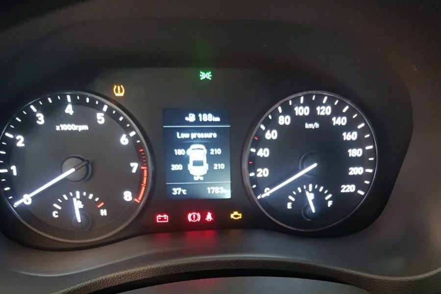 ELLISAFE i17 – Cảm biến áp suất lốp theo xe Hyundai Accent 2019