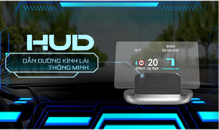 HUD VIETMAP H1N - H1AS Dẫn đường thông minh Tích hợp TPMS CẢM BIẾN ÁP SUẤT LỐP