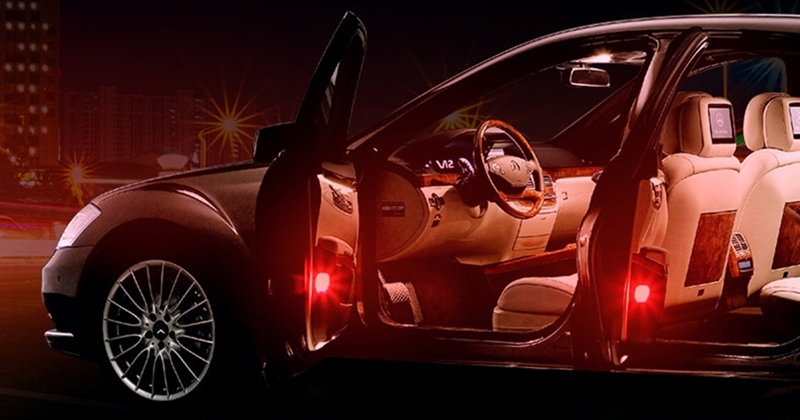 Hướng dẫn cách lắp đèn cảnh báo mở cửa ô tô