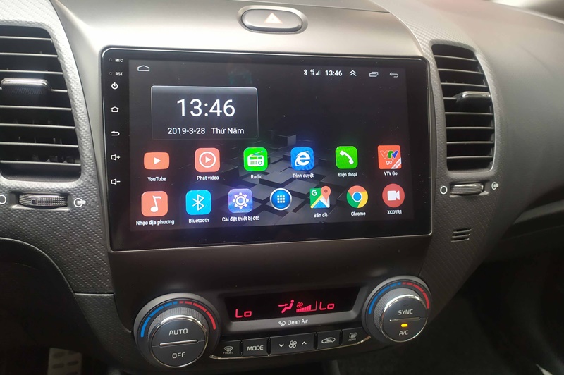 Hướng dẫn lắp màn hình android cho ô tô