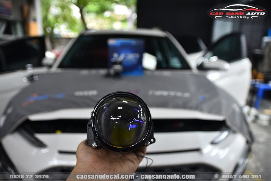 Hyundai Kona độ bi Led X-Light V30 Ultra + Led nội thất CADI
