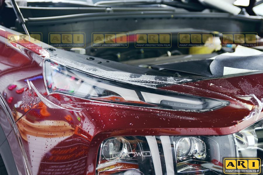 Hyundai SantaFe dán Film PPF ARI - Phương án bảo vệ các chi tiết ngoại thất ấn tượng