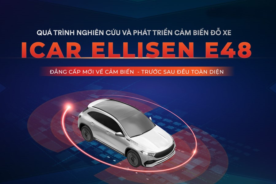 Cảm biến đỗ xe Icar Ellisen E48