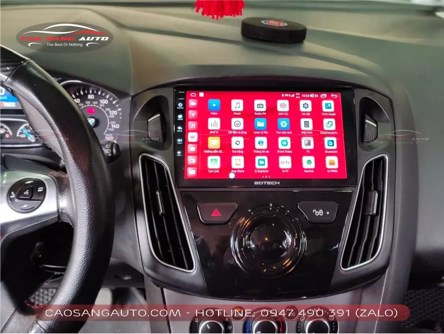 Lắp màn hình android Ford Focus cho hành trình đáng nhớ