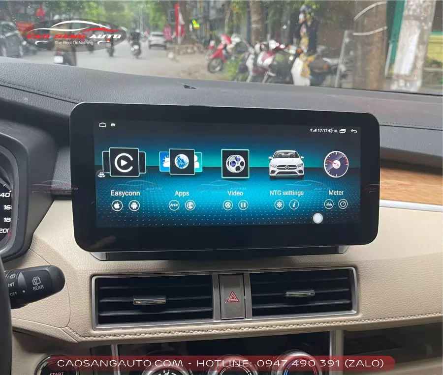 Lắp màn hình android Ford Mondeo xu hướng hiện đại