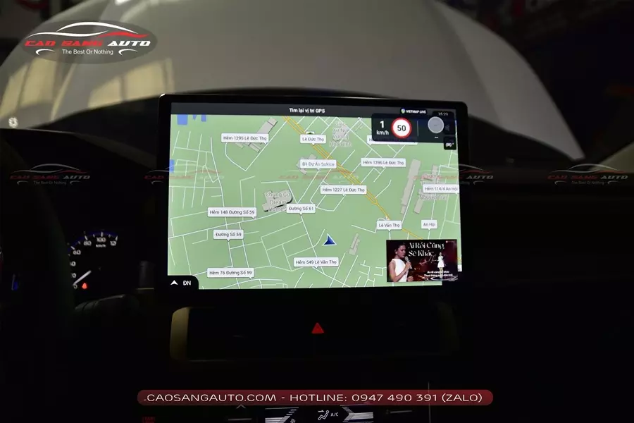 Lắp màn hình Android ô tô tại Tân Phú chính hãng giá tốt nhất