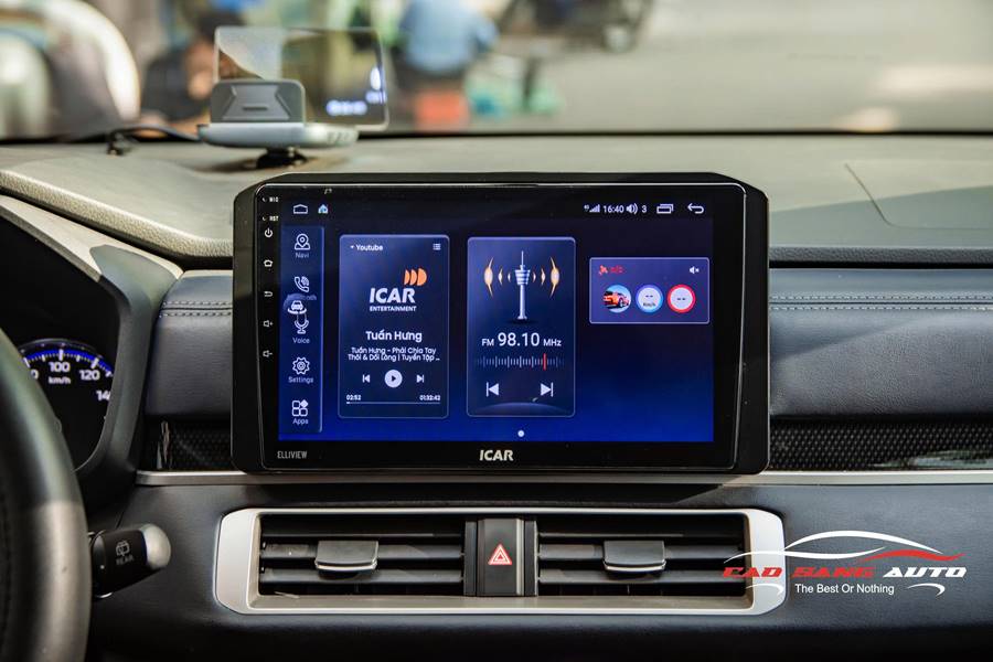 Hình ảnh hiển thị trực quan trên màn hình Elliview SE Xpander