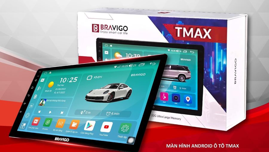 Màn hình Android Bravigo Cho Xe Hơi - Oto chính hãng giá rẻ