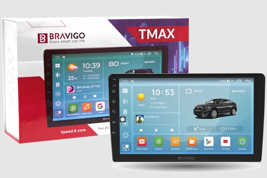 Màn hình Android Bravigo TMAX