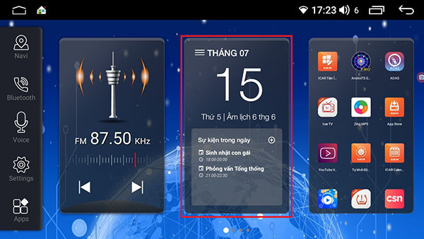 Màn Hình Android Elliview S4 Basic [3GB/32GB + Camera 360]