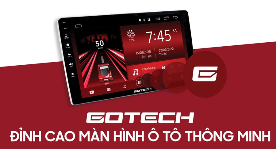 Màn Hình Android Gotech Cho Xe Hơi - Ô Tô chính hãng giá rẻ