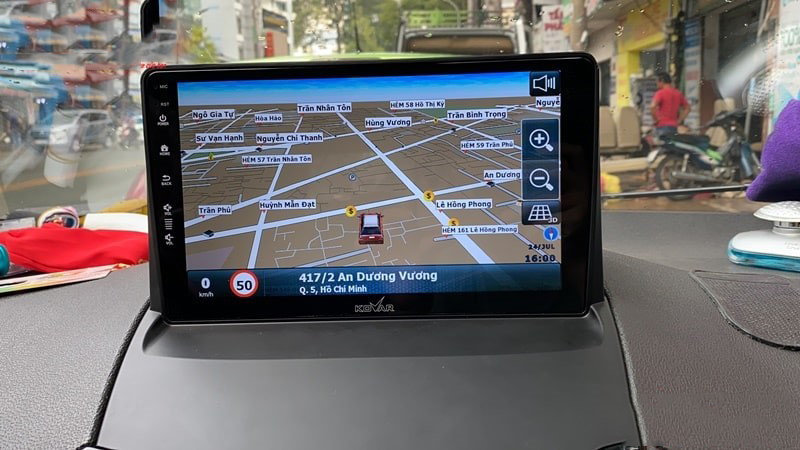 Định vị GPS siêu chuẩn và hỗ trợ an toàn tuyệt đối khi lái xe
