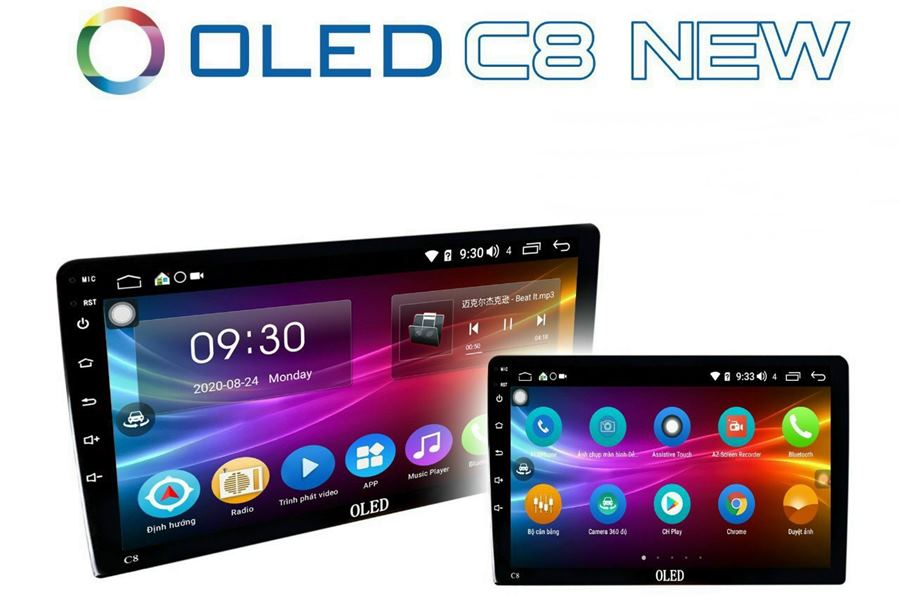 Màn hình Android Oled C8 New Chất Lượng - Giá Tốt Nhất - Hình 4
