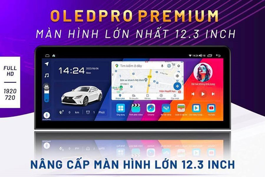 Màn Hình Android OLEDPRO Premium 12.3 inch