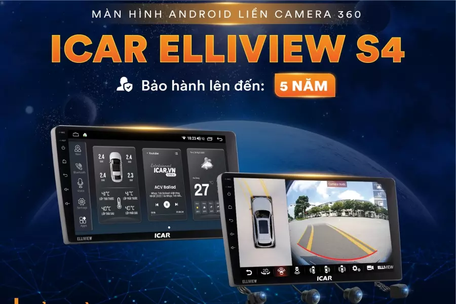 màn hình android eliview s4