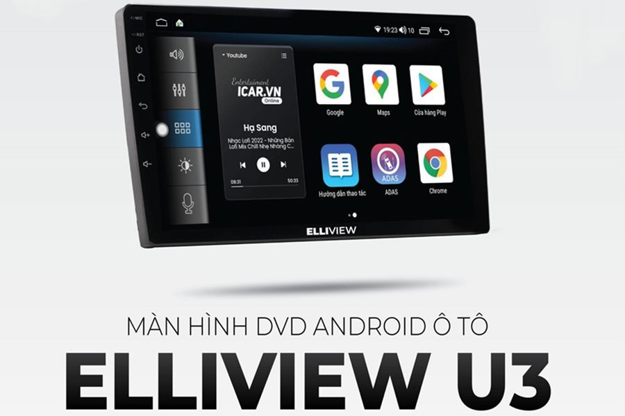 Màn Hình DVD Android Ô tô Elliview U3