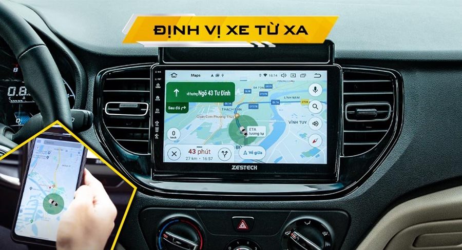 Màn hình DVD Android ô tô ZT360 chính hãng giá tốt nhất