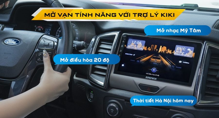 Màn hình DVD Android ô tô ZT360 chính hãng giá tốt nhất