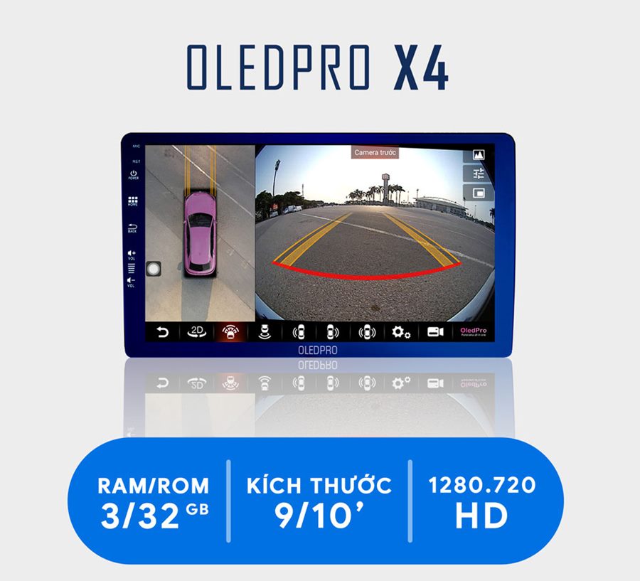 Màn Hình DVD Android OledPro X4 New - Công nghệ thông minh