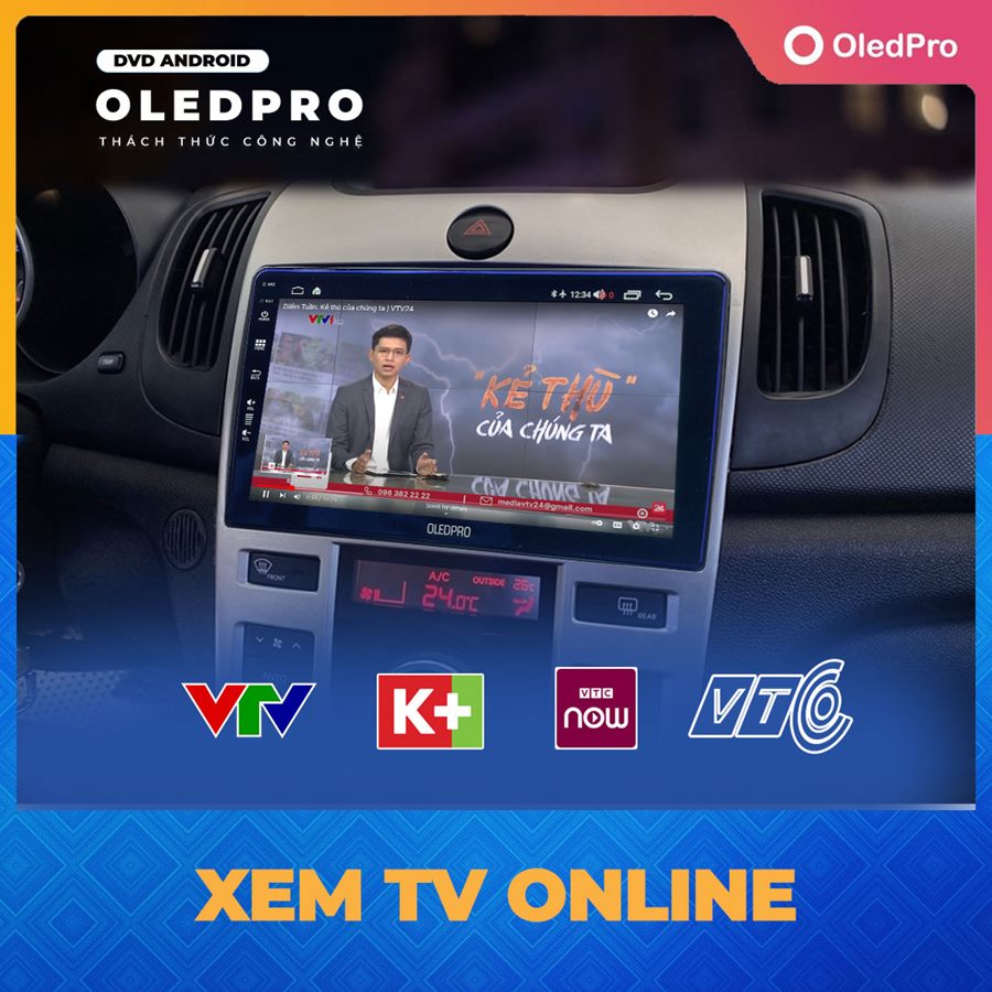 Màn Hình DVD Android OledPro X4 New - Công nghệ thông minh