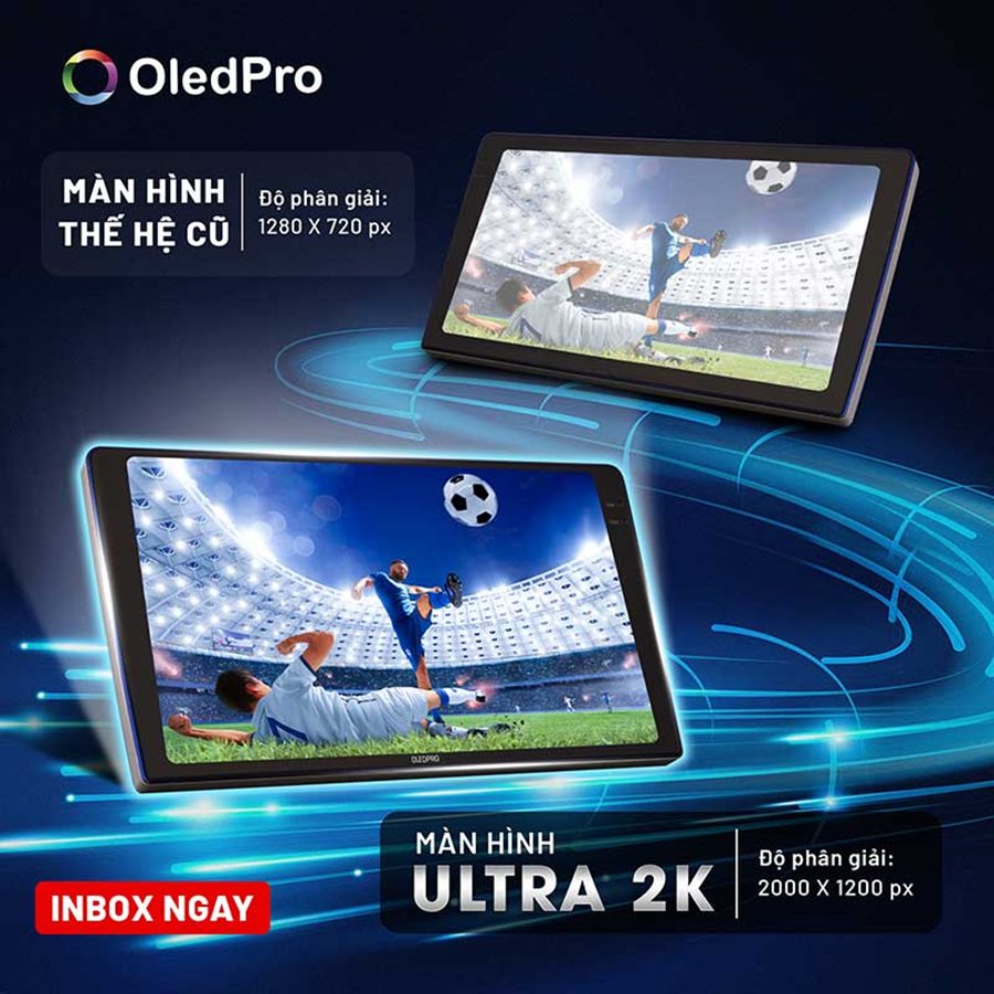 Màn Hình DVD OledPro Ultra 2K - Màn Hình Siêu Nét