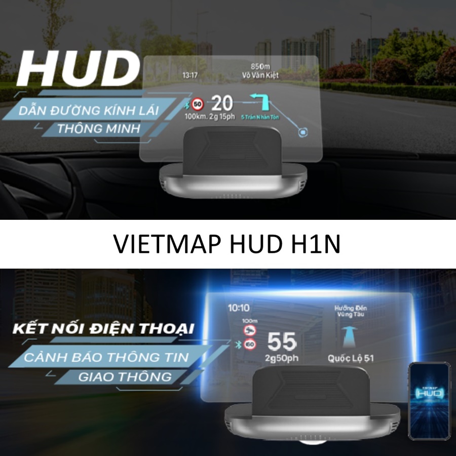 Màn hình HUD Vietmap H1X