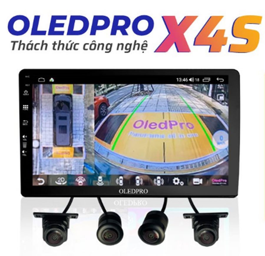 Màn Hình Liền Camera 360 OledPro X4S - Tầm nhìn toàn diện