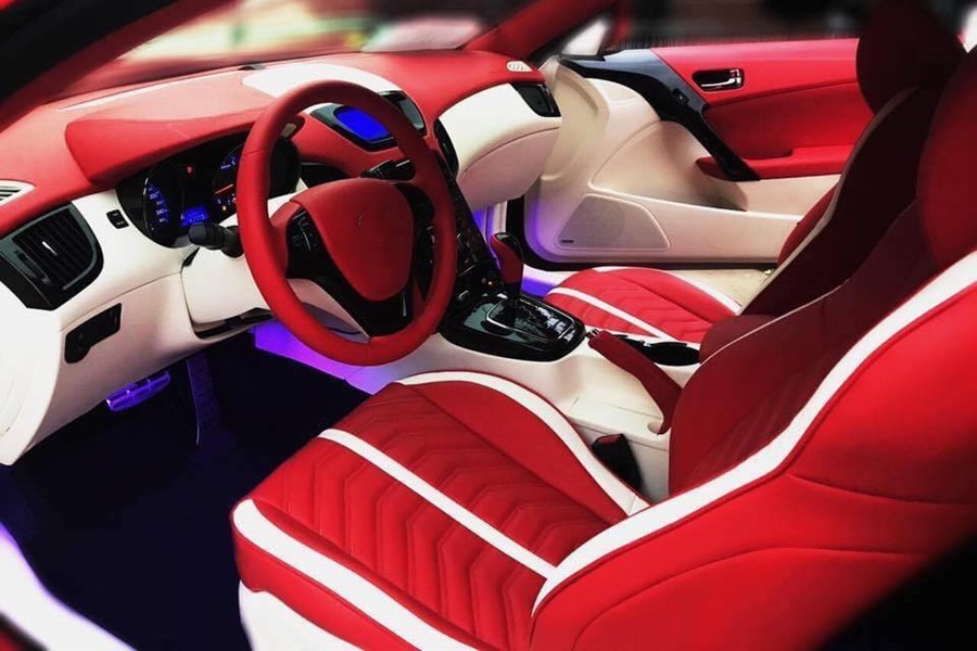 May ghế da xe Kia Carens