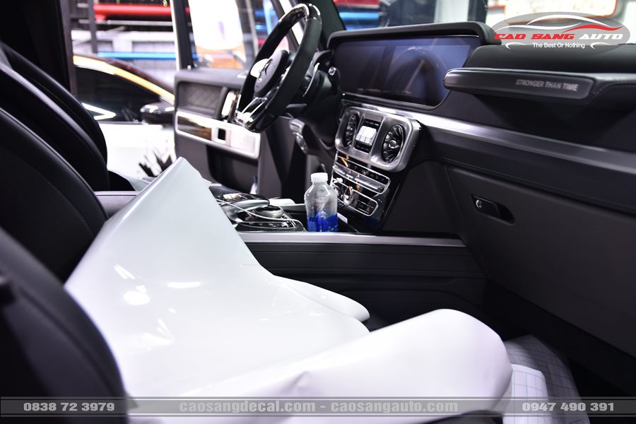Mercedes G63 dán PPF full bộ bảo vệ nội thất