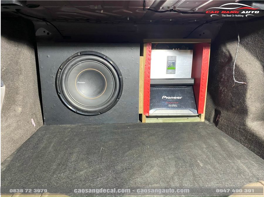 Nâng cấp hệ thống âm thanh chất lượng cao cho xe Vinfast Lux A