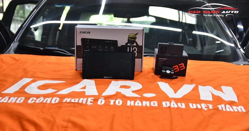 Nâng cấp màn hình Elliview U3 và camera hành trình Finevu GX33 cho xe bán tải Colorado