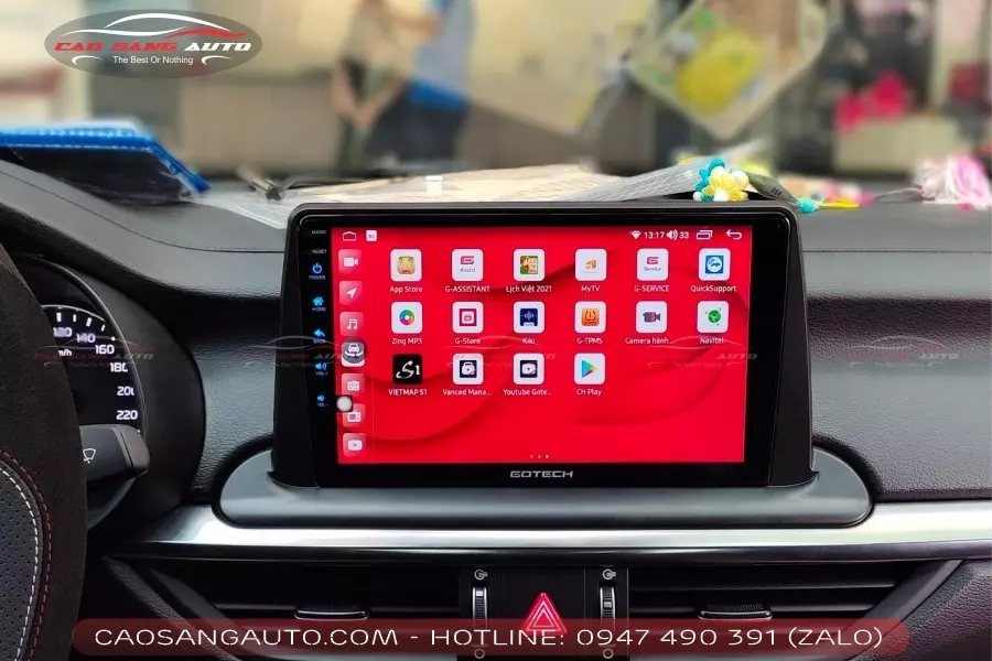 Những ưu điểm khi lắp màn hình Android Kia Cerato