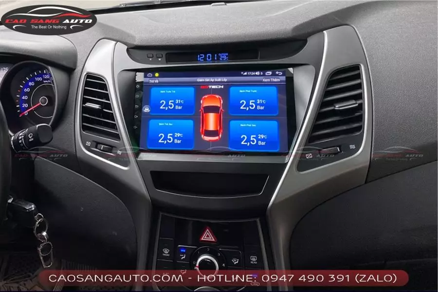 Những ưu điểm nổi bật khi lắp màn hình android Hyundai Avante