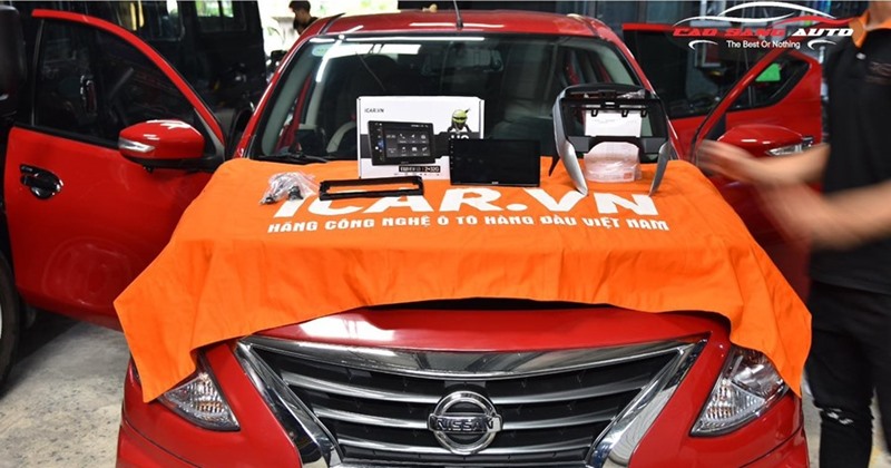 Nissan Sunny trang bị màn hình Elliview U3 - Sự cải tiến đột phá trong phân khúc tầm trung