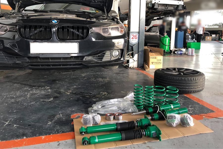 Phuộc nhún BMW 320i