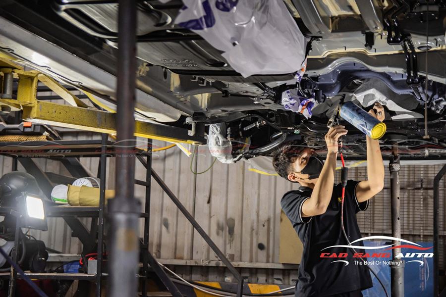 Sơn phủ gầm bảo vệ hệ thống khung gầm