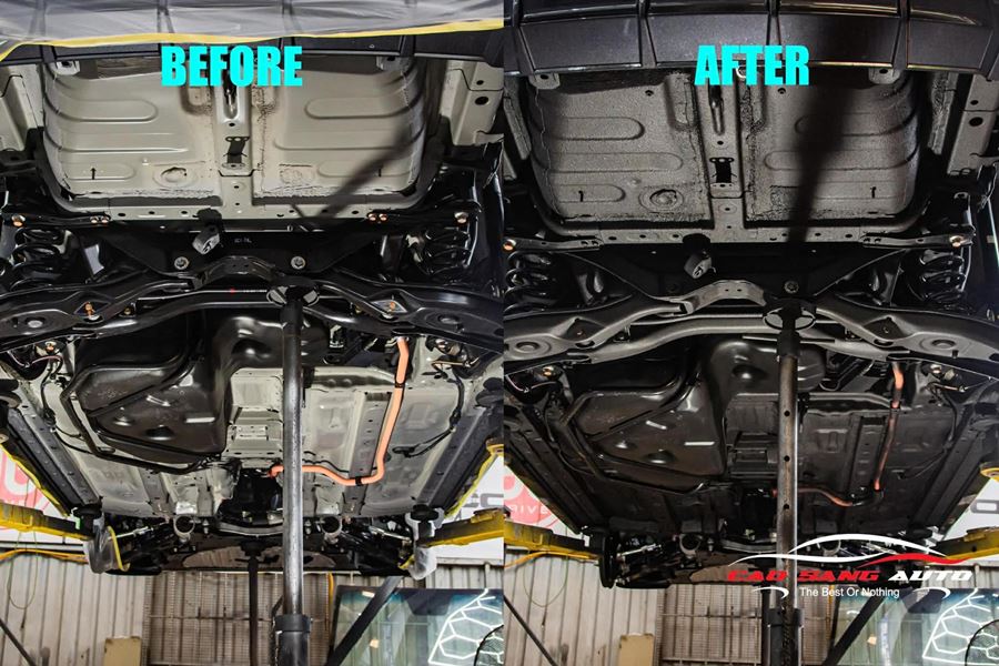 Sơn phủ gầm cho xe Honda CRV - Chống rỉ sét tốt nhất