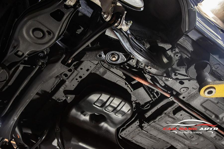 Sơn phủ gầm cho xe Honda CRV uy tín Tphcm