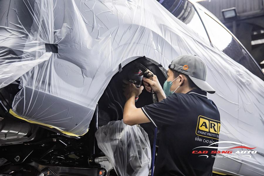 Sơn phủ gầm cho xe ô tô mang lại nhiều lợi ích