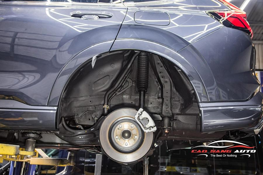 Sơn phủ gầm cho xe Honda CRV - Chống rỉ sét tốt nhất