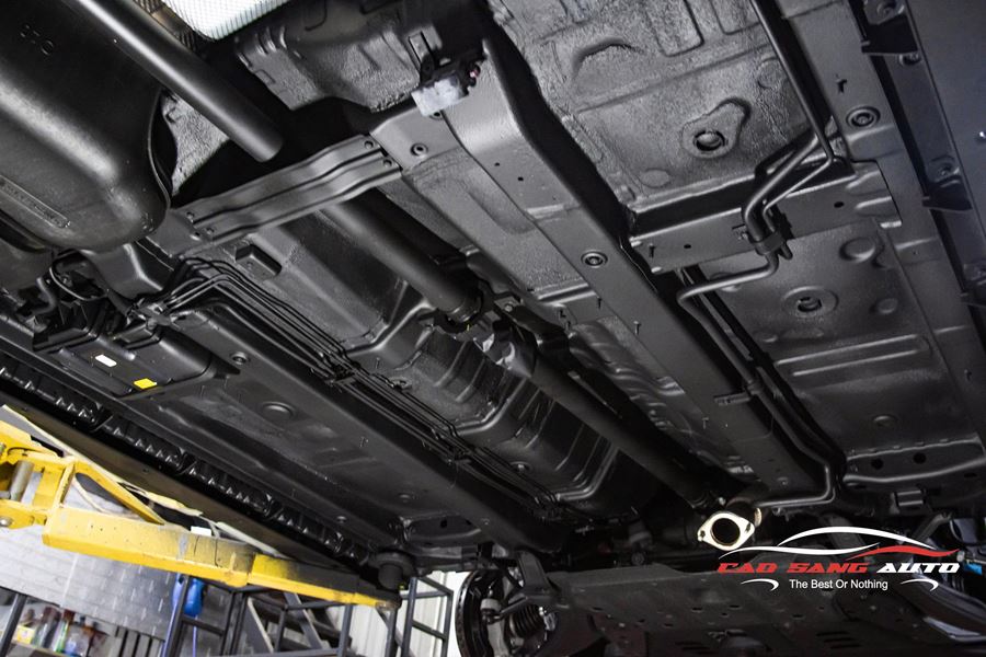 Phủ gầm xe Santafe chống ồn hiệu quả